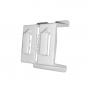 C-Channel 3 Way Mounting Clip | White