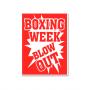 Sign "Boxing Week" Card Stock 