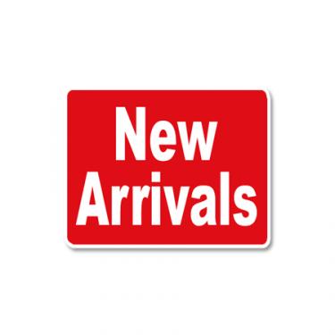 Sign "New Arrivals" Card